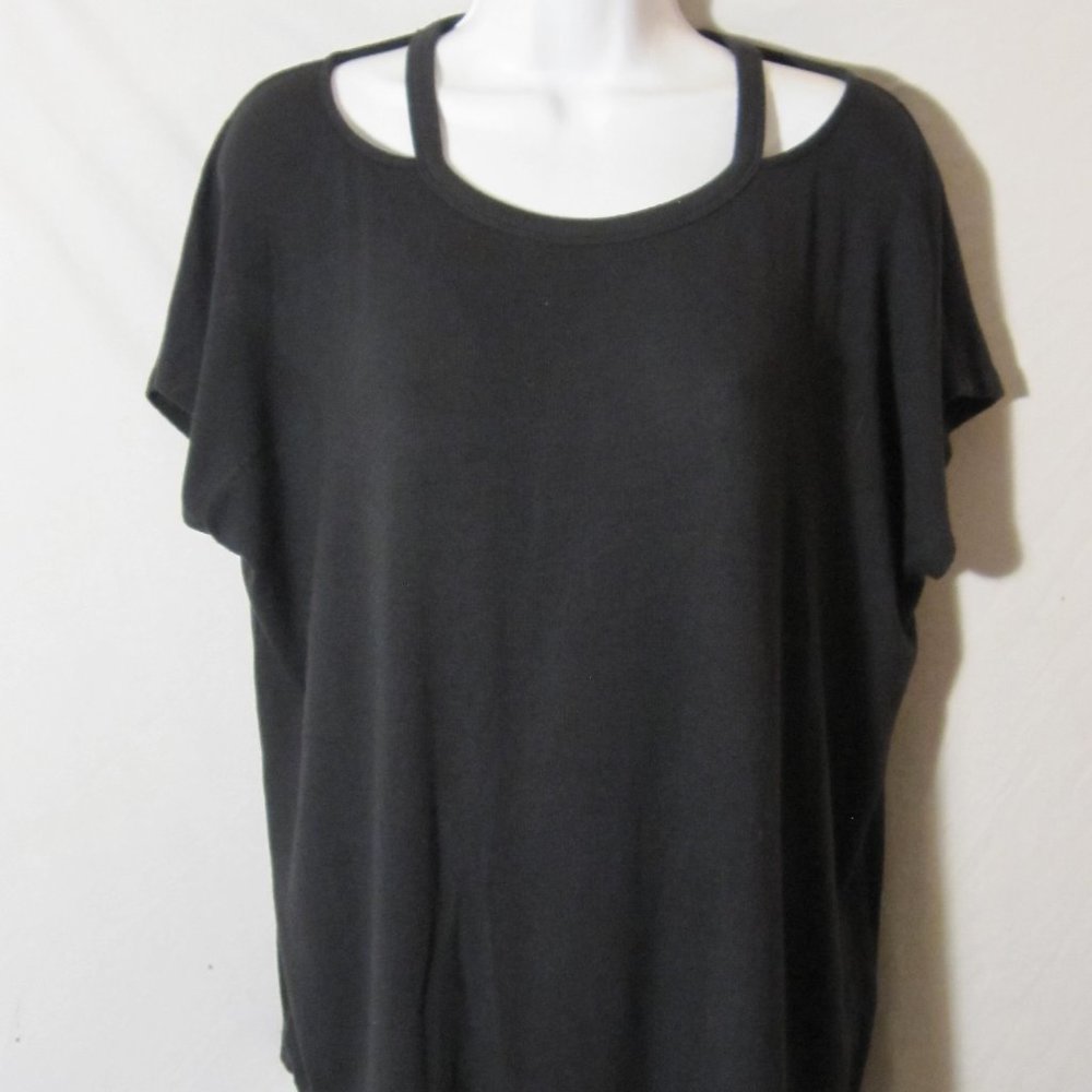 Athleta Cold Shoulder Light Weight Sleeveless Sweater S